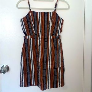 Forever 21 Small Mini Dress with side cutouts